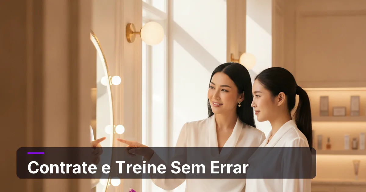 Como Contratar e Treinar a Equipe do Salão sem Errar