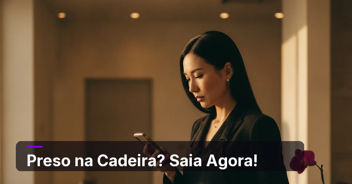 Como Sair da Cadeira: Plano para Deixar de ser Dono Escravo