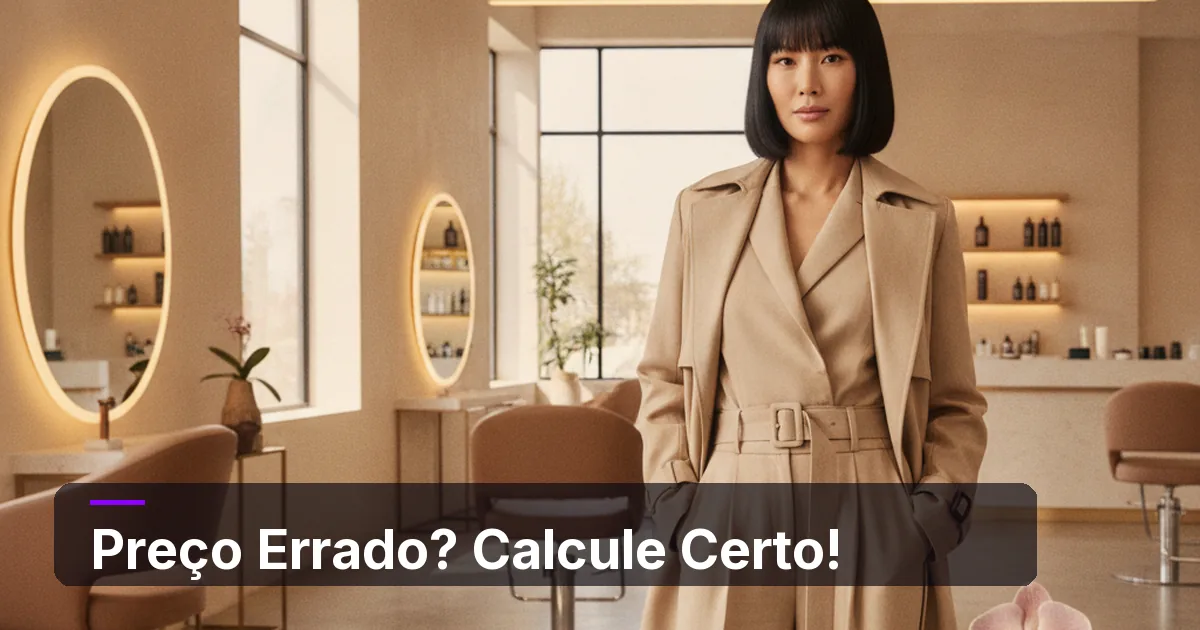 Precificação de Serviços de Salão: Como Calcular o Preço Certo